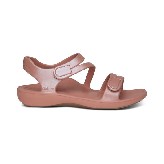 Jillian Sport Water Friendly Women Sandals Blush - Aetrex Middle East