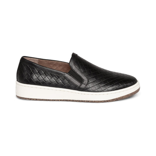 Kenzie Slip-On Comfort Sneakers Black - Aetrex Middle East