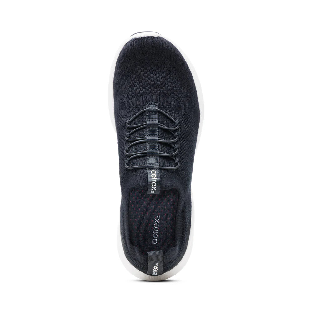 AETREX KINSLEY ADJ WOMEN'S SNEAKERS BLACK - AS220W - Aetrex Middle East