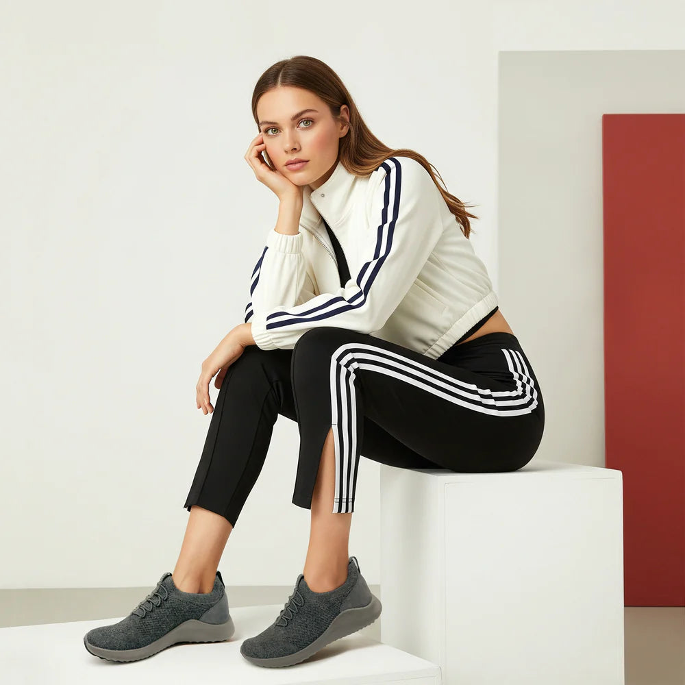 Kinsley Arch Support Women Sneaker - Warm Grey - Aetrex Middle East