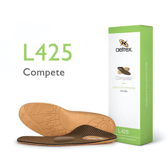 Men's Compete Posted Orthotics W/ Metatarsal Support