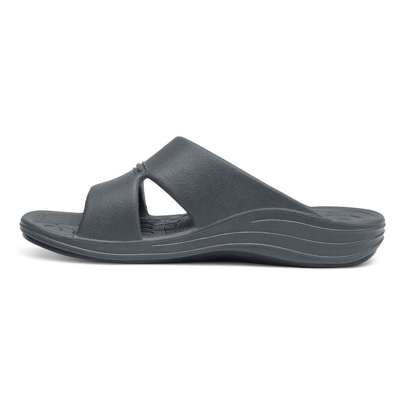 Bali Orthotic Slides For Men Charcoal