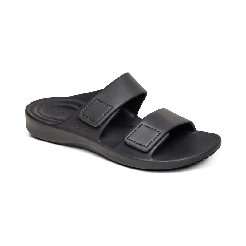 Milos Orthotic Slides Men Charcoal