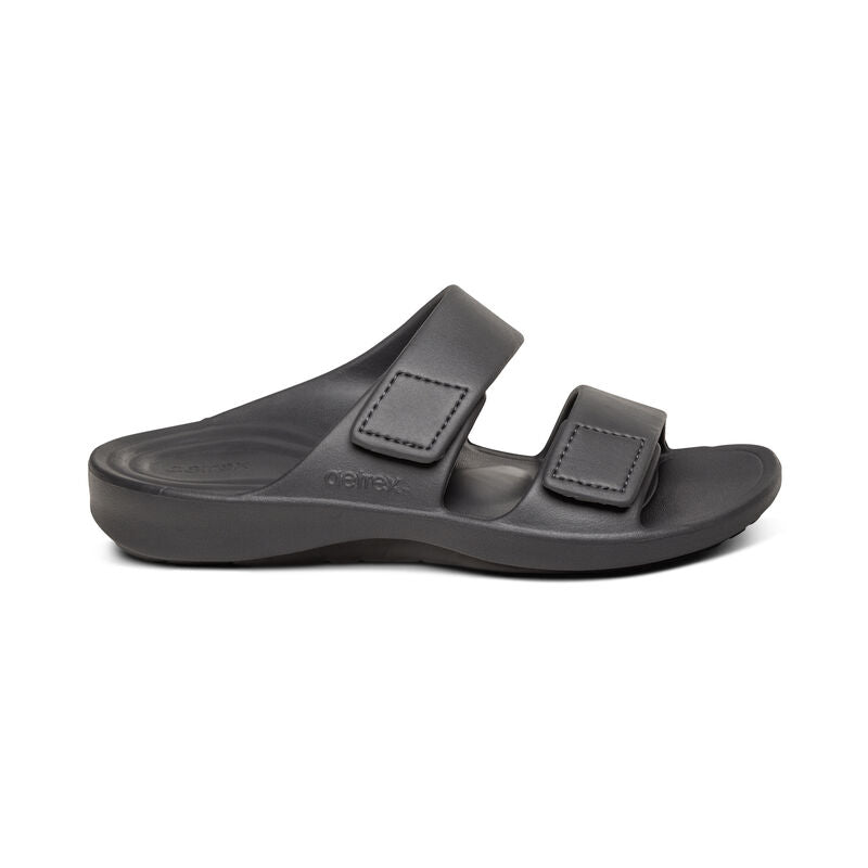 Milos Orthotic Slides Men Charcoal