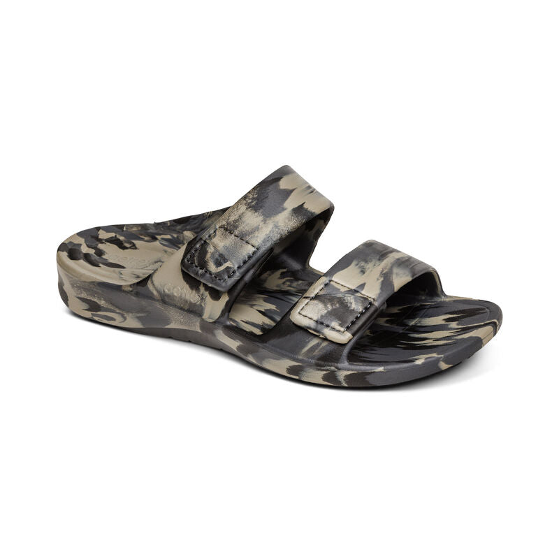 Milos Orthotic Slides Men Green Camo