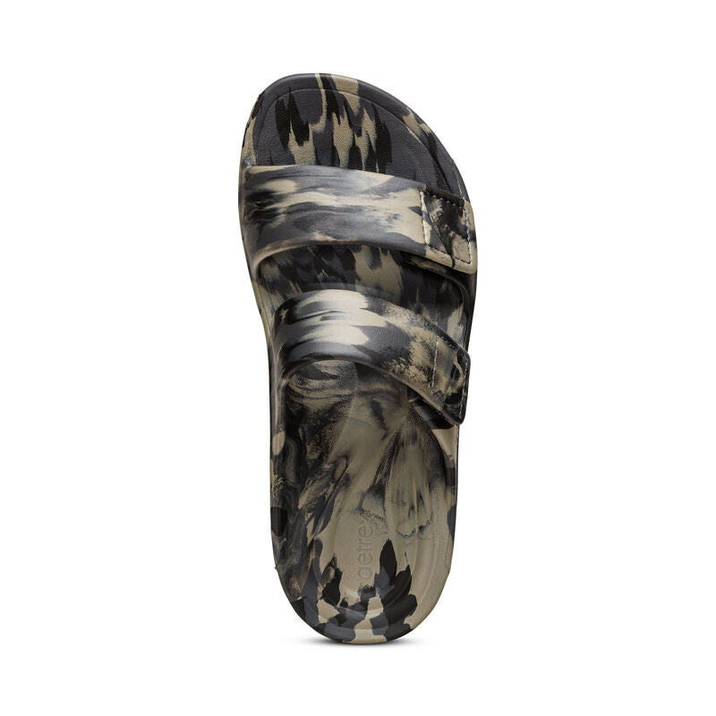 Milos Orthotic Slides Men Green Camo