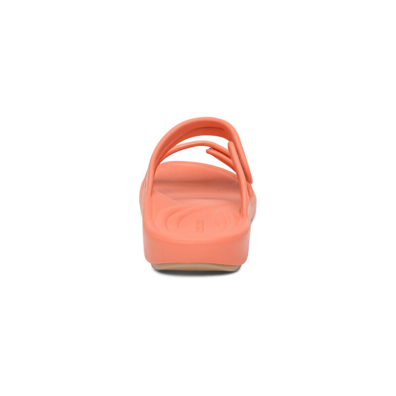 Janey Sport Slides Coral