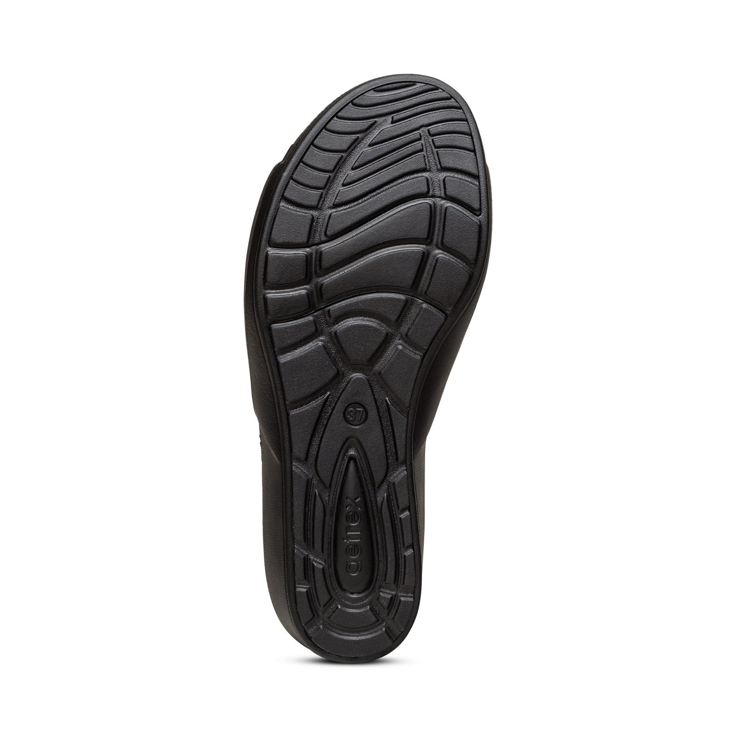 Jamie Orthotic Women Wedge Sandals Black