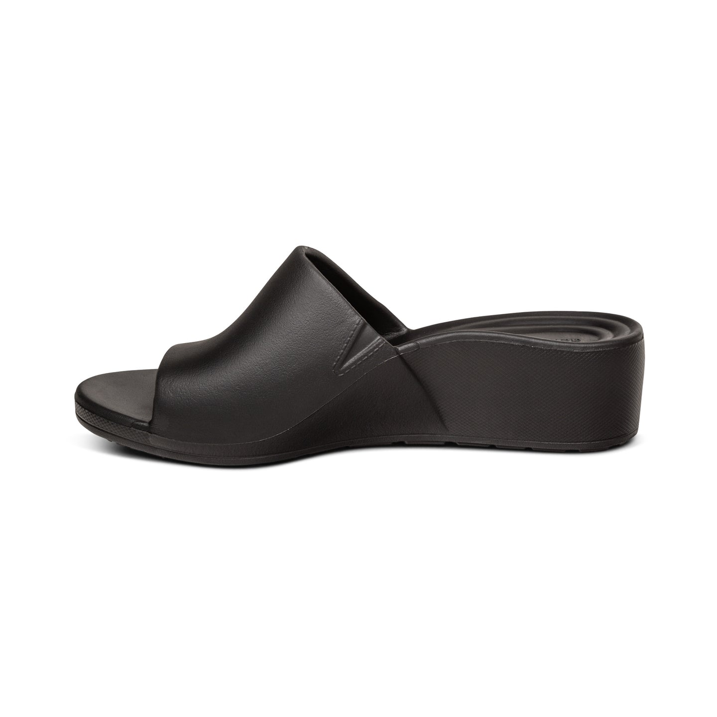 Jamie Orthotic Women Wedge Sandals Black