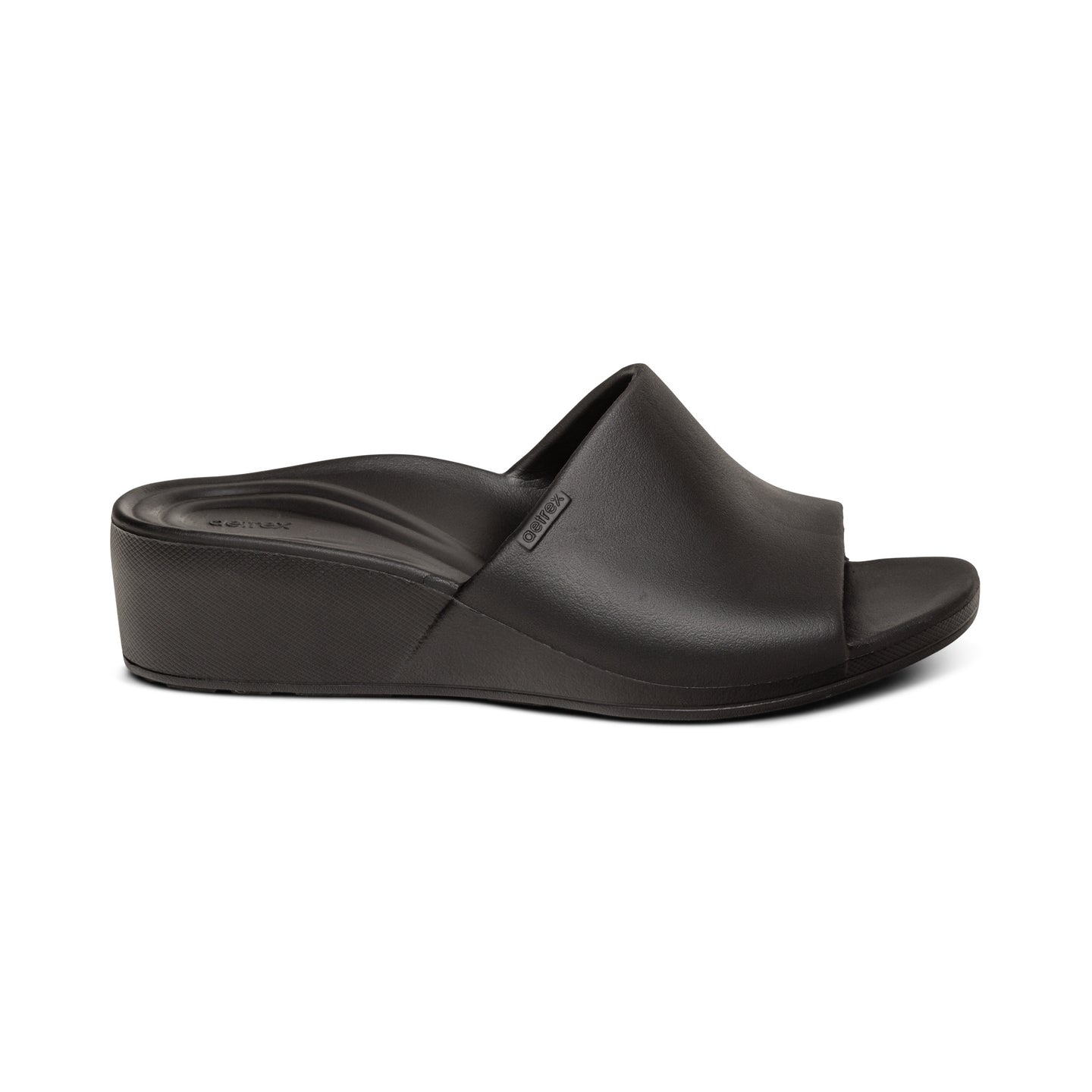 Jamie Orthotic Women Wedge Sandals Black