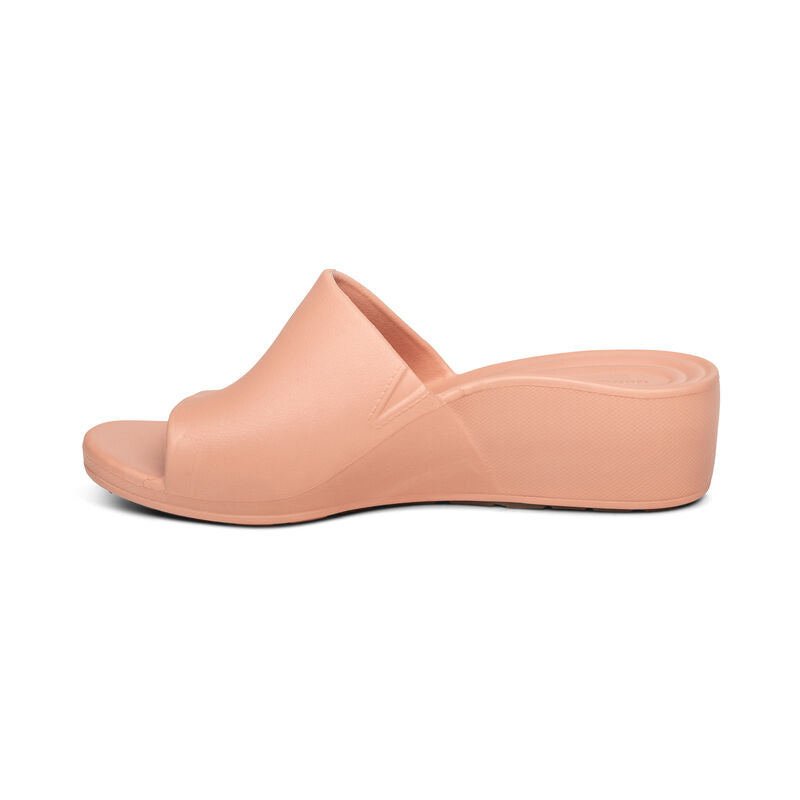 Jamie Orthotic Wedge Sandals Blush