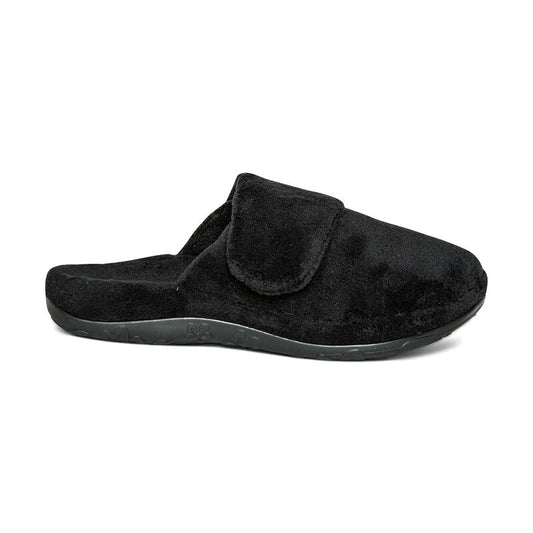 Mandy Closed Toe Slipper Black - Aetrex Middle East