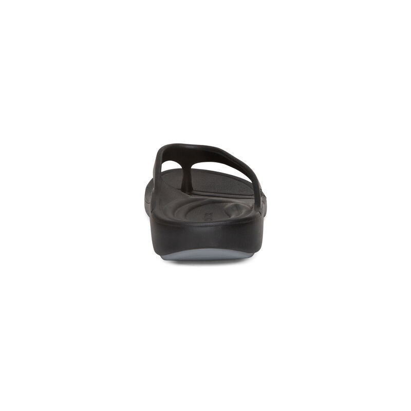 Maui Orthotic Flips Women - Black - Aetrex Middle East