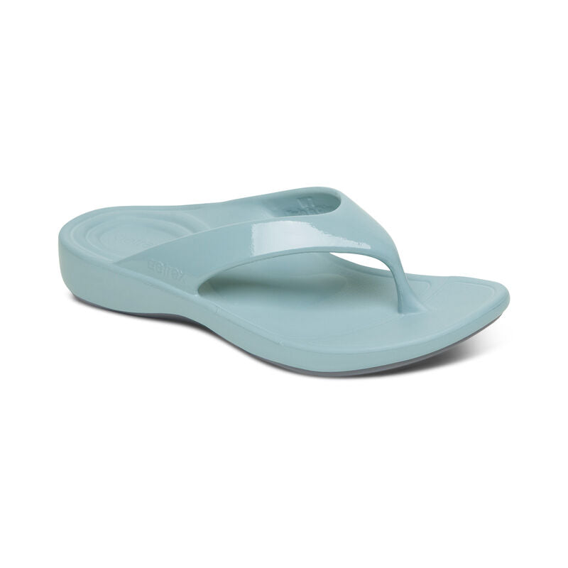 Maui Orthotic Flips Women - Blue - Aetrex Middle East