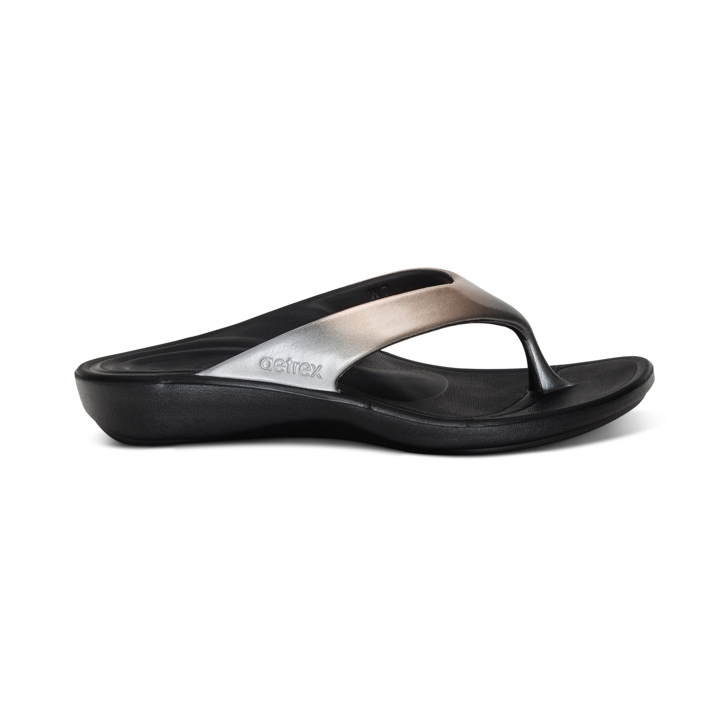 Maui Orthotic Flips Women - Metallic Ombre - Aetrex Middle East