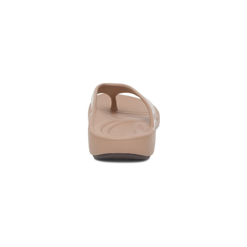 Maui Orthotic Flips Women - Mocha - Aetrex Middle East