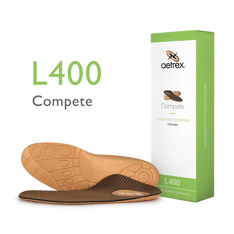Men's Compete Orthotics - Insoles for Active Lifestyles - Aetrex Middle East