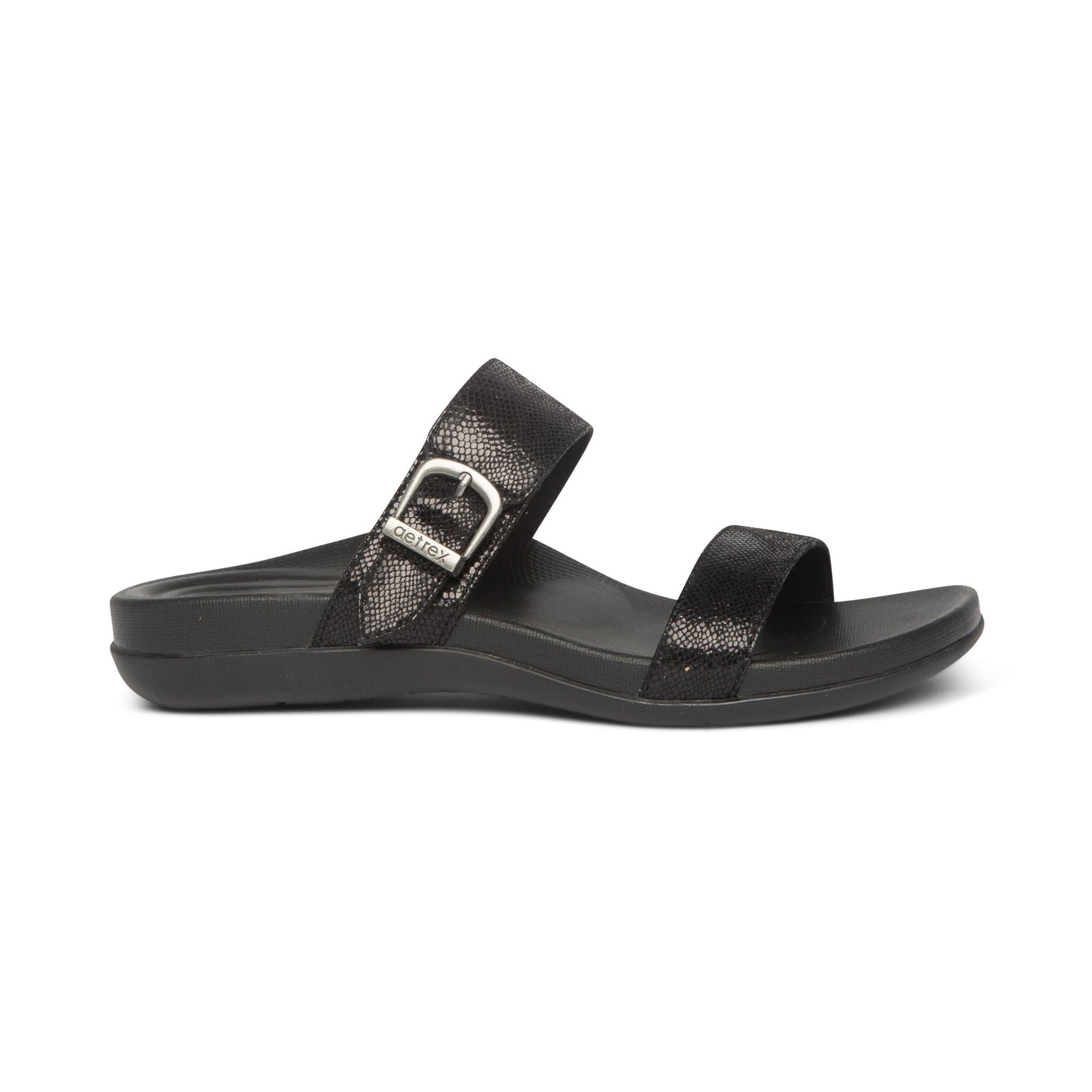 Mimi Water-Friendly Sandal Black - Aetrex Middle East