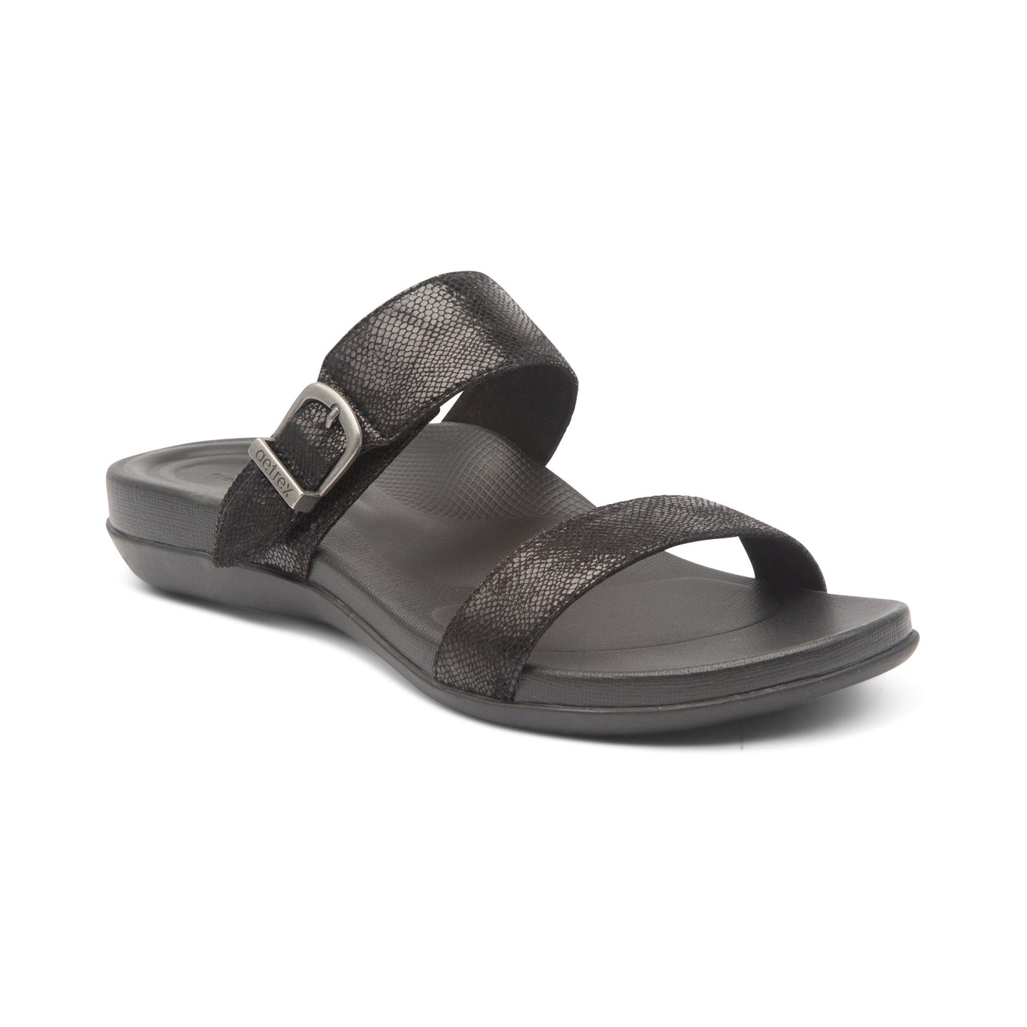 Mimi Water-Friendly Sandal Black - Aetrex Middle East