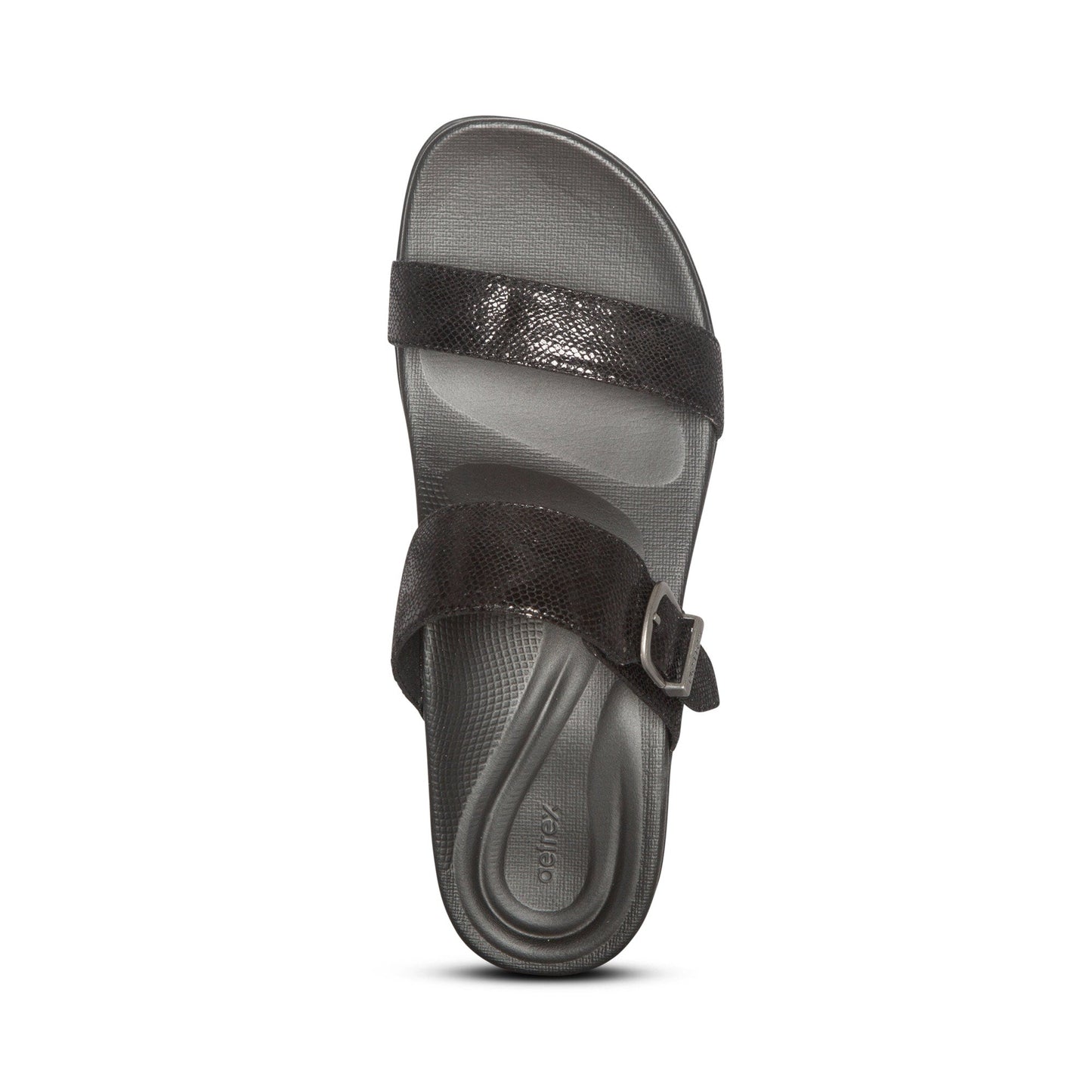 Mimi Water-Friendly Sandal Black - Aetrex Middle East