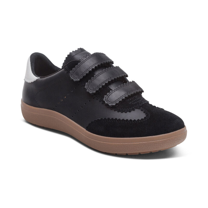 Morgan Arch Support Sneaker Black - Aetrex Middle East