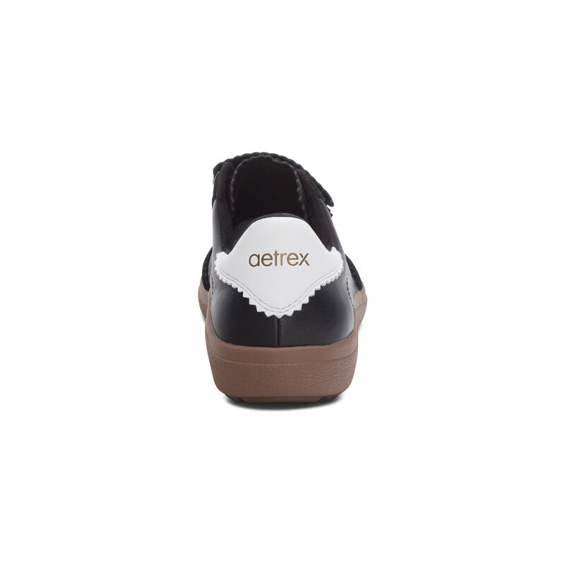 Morgan Arch Support Sneaker Black - Aetrex Middle East