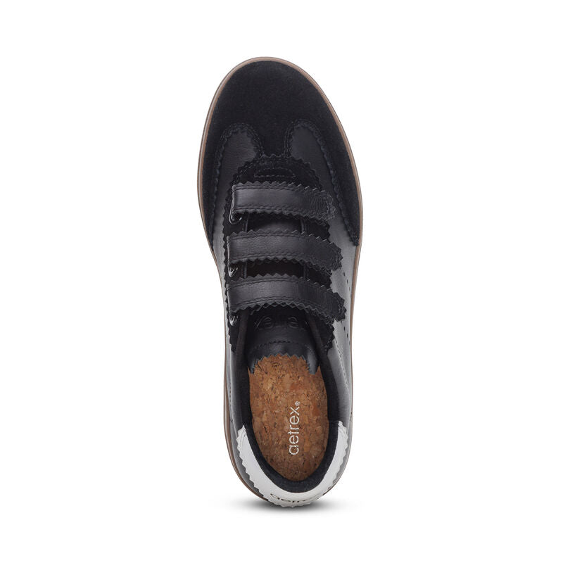 Morgan Arch Support Sneaker Black - Aetrex Middle East