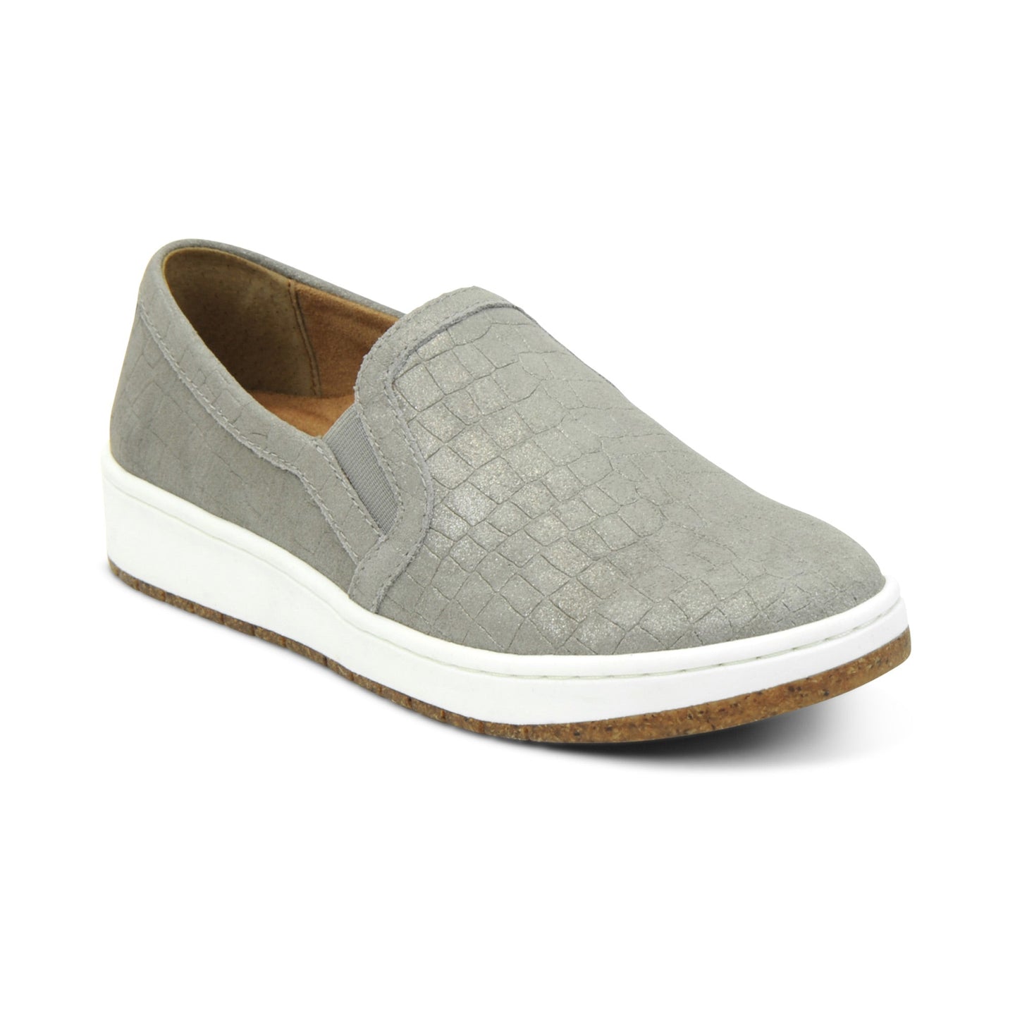 Kenzie Slip-On Comfort Sneakers taupe Croc