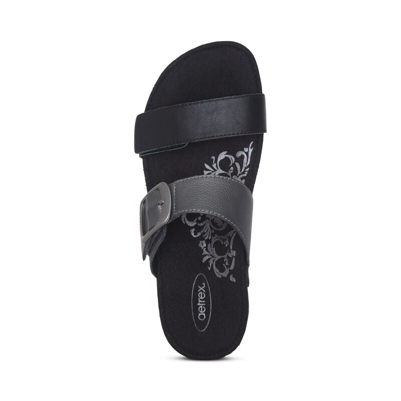 Daisy Adjustable Slides Women Black