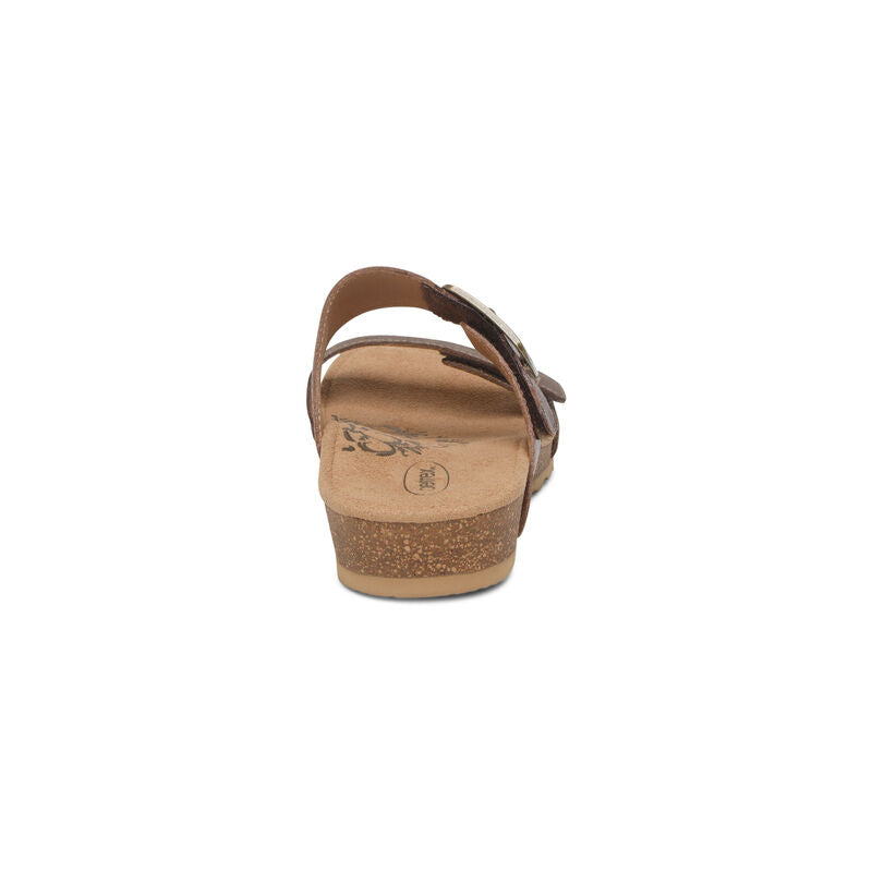 Daisy Adjustable Slides Women Brown