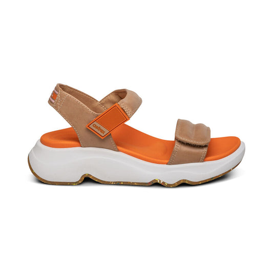 Aetrex Whit Water-Friendly Sport Sandals Camel