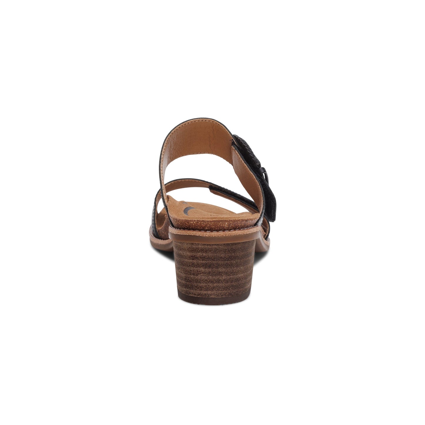Tatiana Arch Support Heel Block Wedge Black - Aetrex Middle East