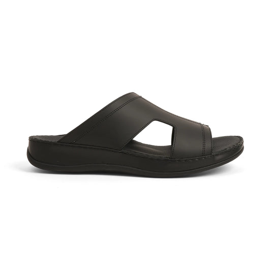 Timeless Unlined Hammered Classic Arabic Sandals Black - Aetrex Middle East