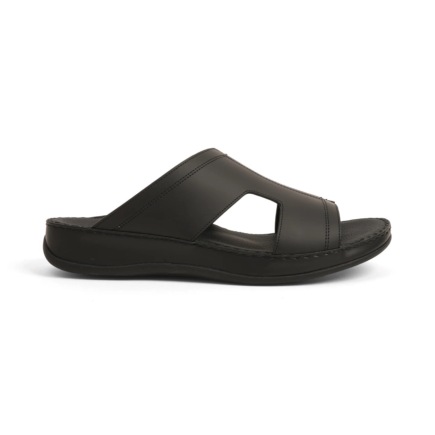 Timeless Unlined Hammered Classic Arabic Sandals Black - Aetrex Middle East