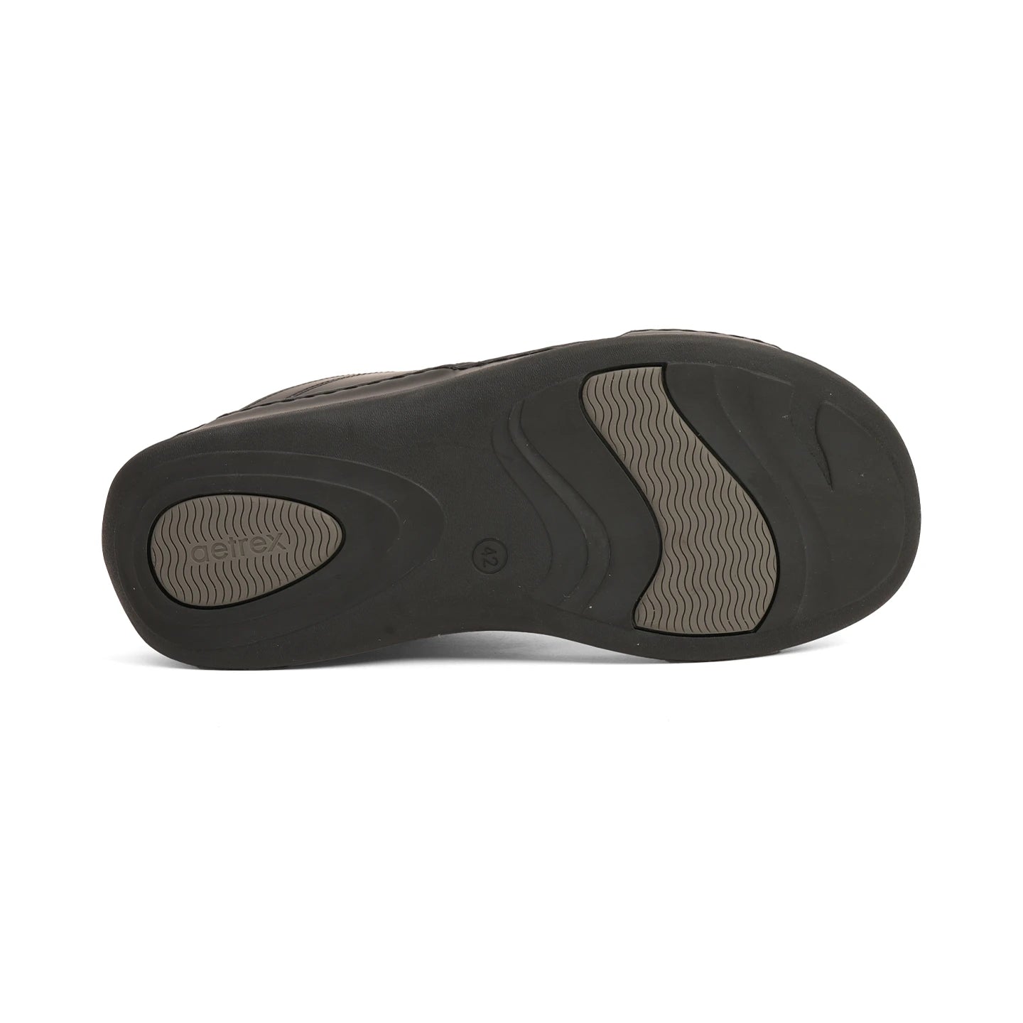 Timeless Unlined Hammered Classic Arabic Sandals Black - Aetrex Middle East