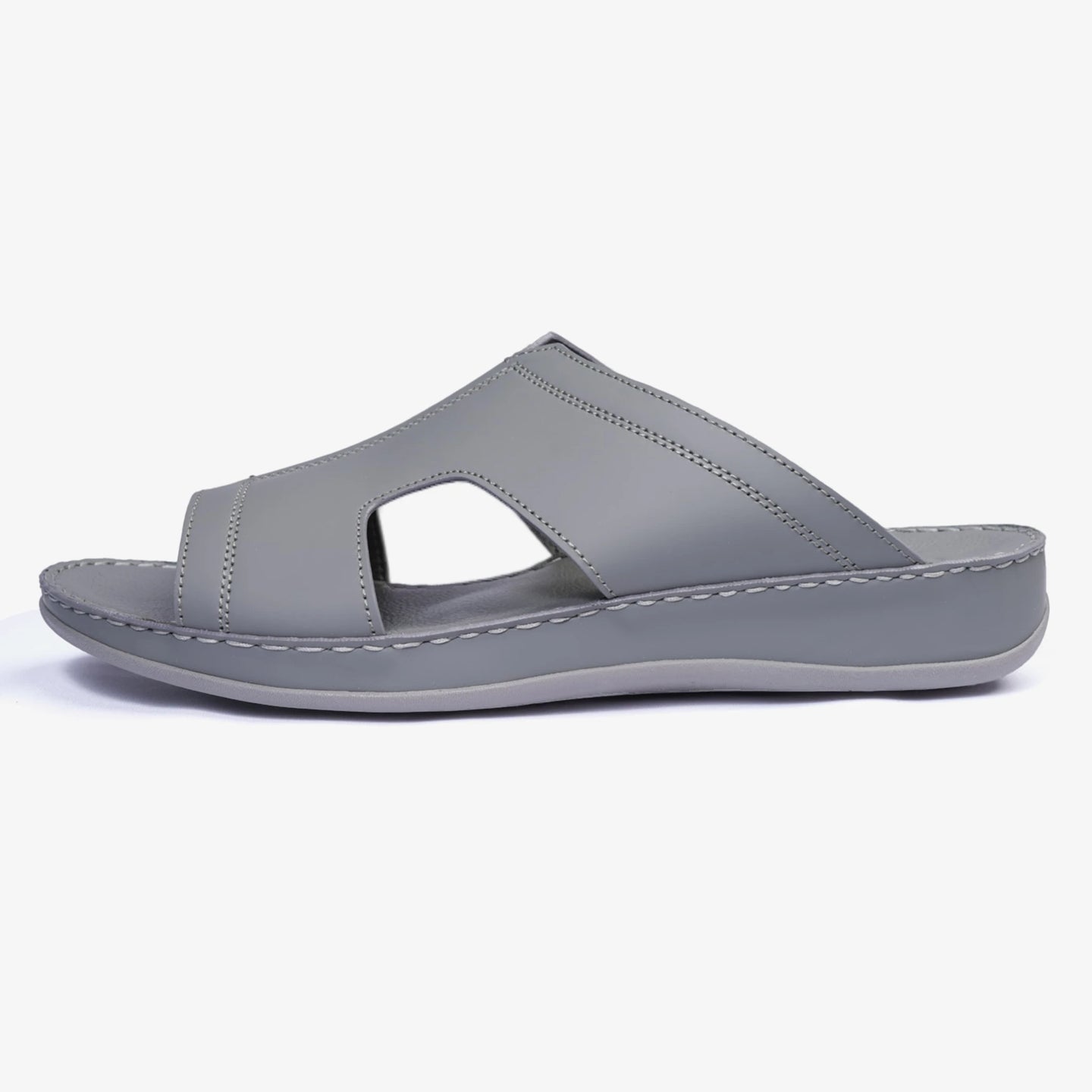 Timeless Unlined Hammered Classic Arabic Sandals Grey - Aetrex Middle East