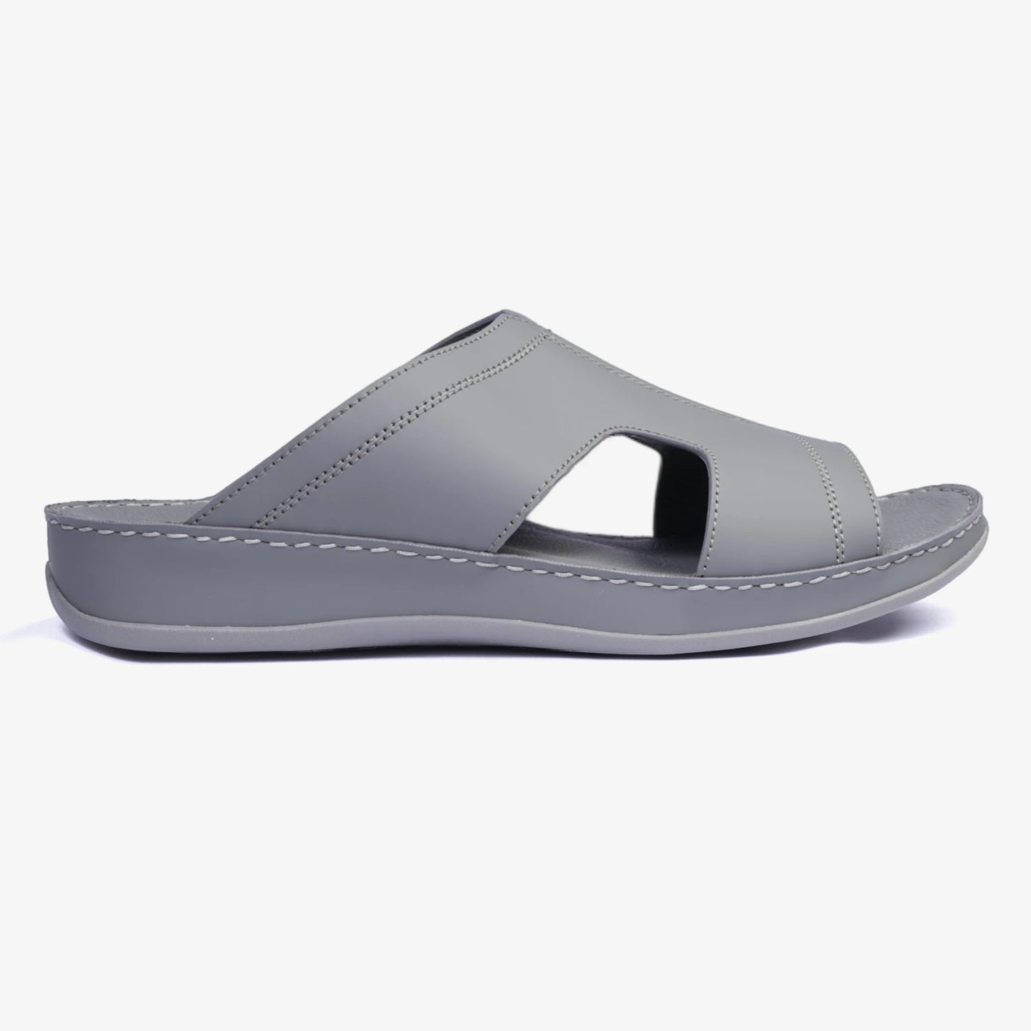 Timeless Unlined Hammered Classic Arabic Sandals Grey - Aetrex Middle East
