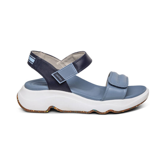 Whit Water-Friendly Sport Sandals Blue - Aetrex Middle East