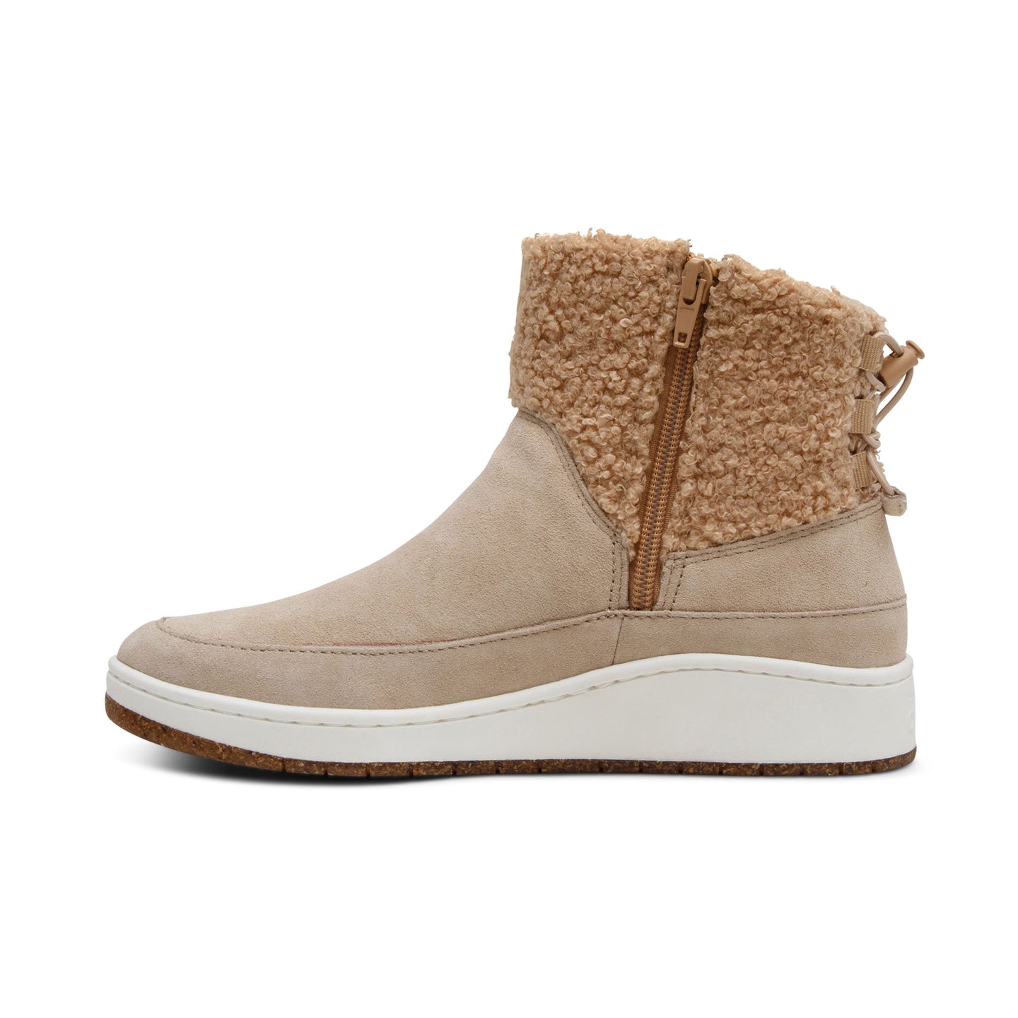 Winnie Shearling Boots Tan