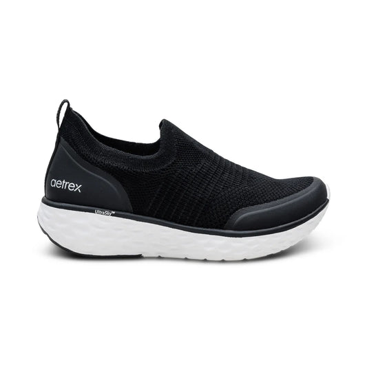 AETREX WOMENS DASH SPORTS SHOES- AP950W-BLACK - Aetrex Middle East