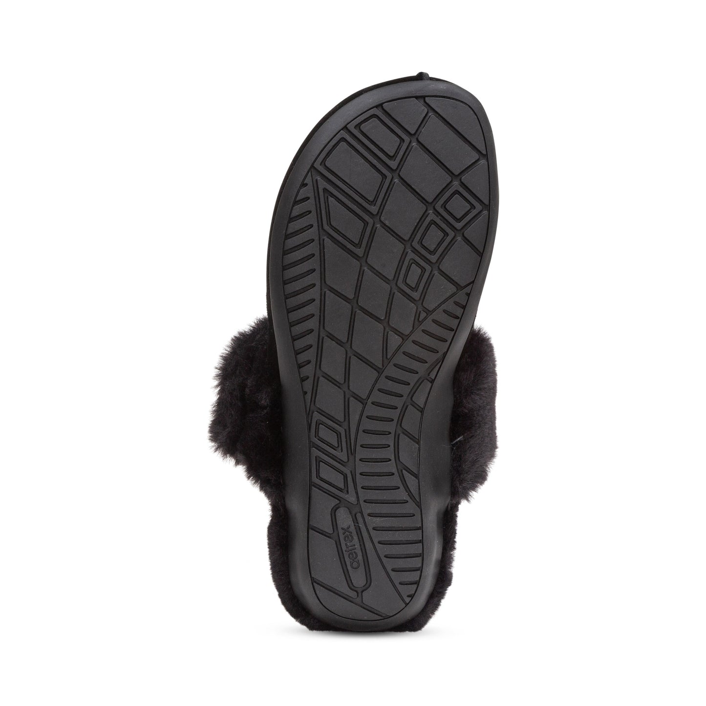 Arianna Arch Support Slippers - Black - Aetrex Middle East