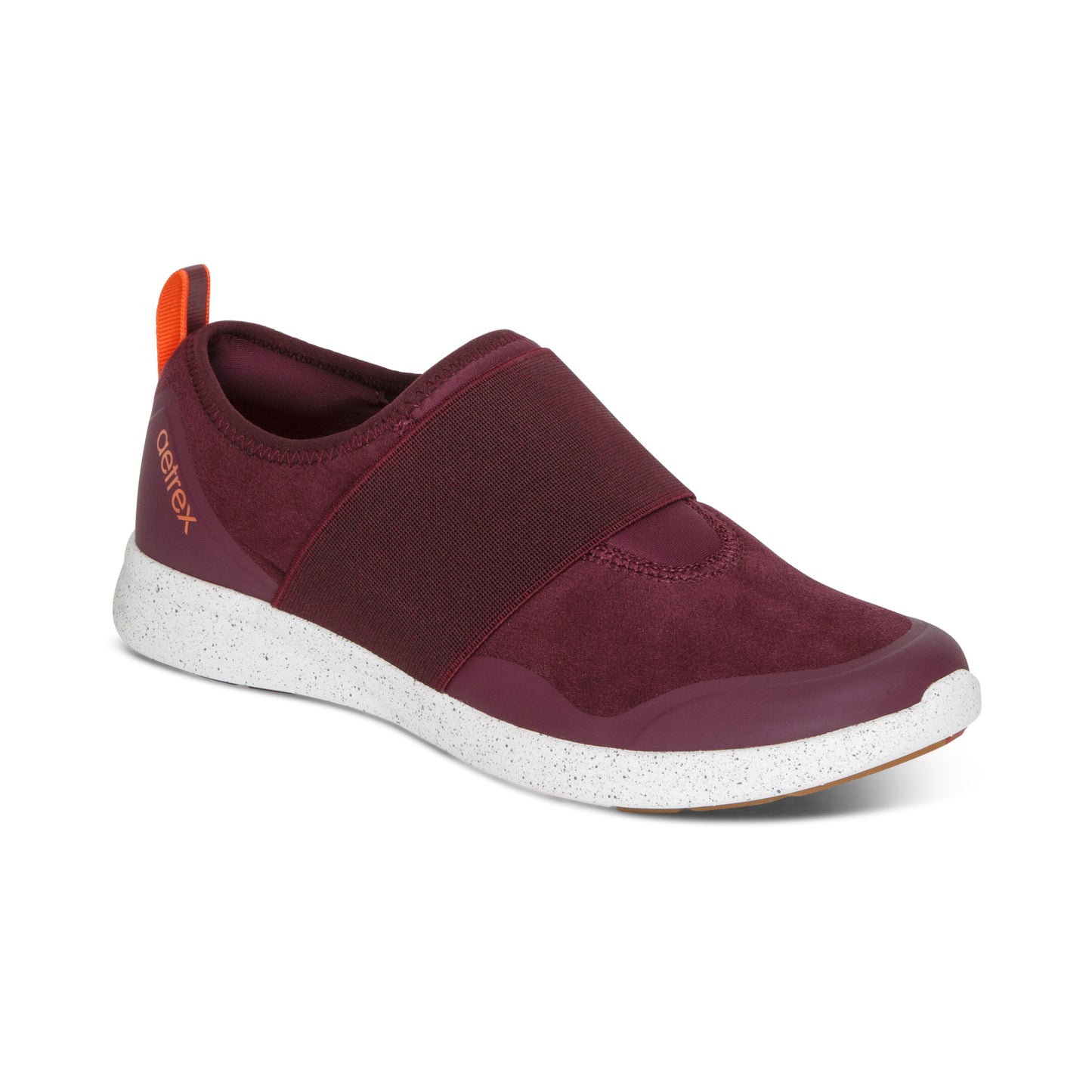 Demi Arch Support Sneakers - Burgundy - Aetrex Middle East