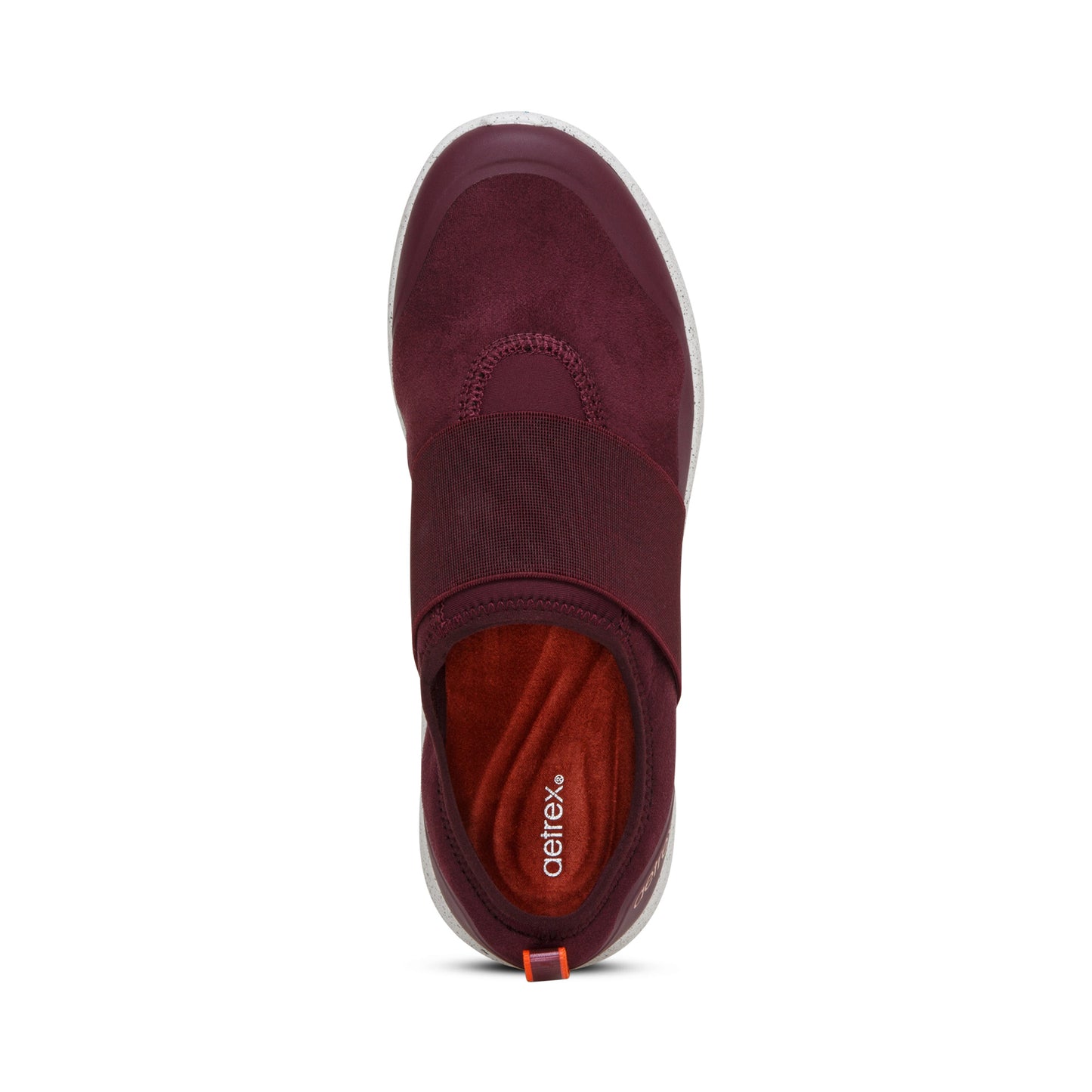 Demi Arch Support Sneakers - Burgundy - Aetrex Middle East