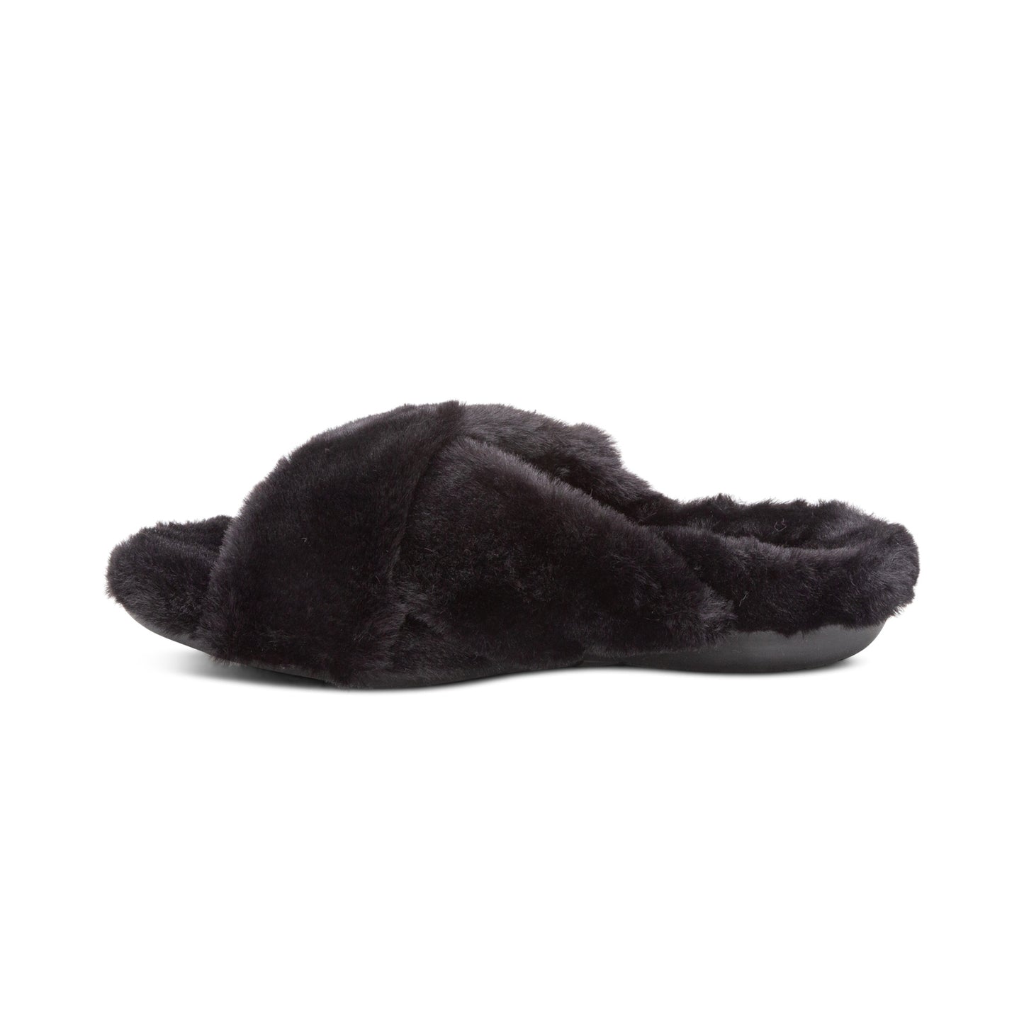 Penelope Adjustable Faux Fur Slippers