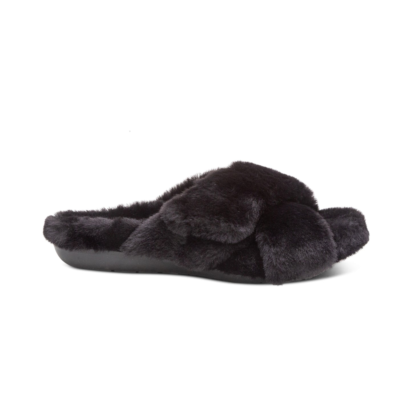 Penelope Adjustable Faux Fur Slippers