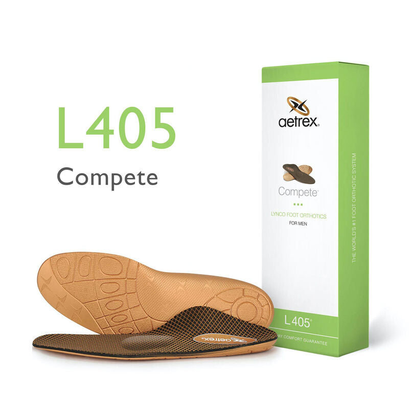 Men's Compete Orthotics W/ Metatarsal Support