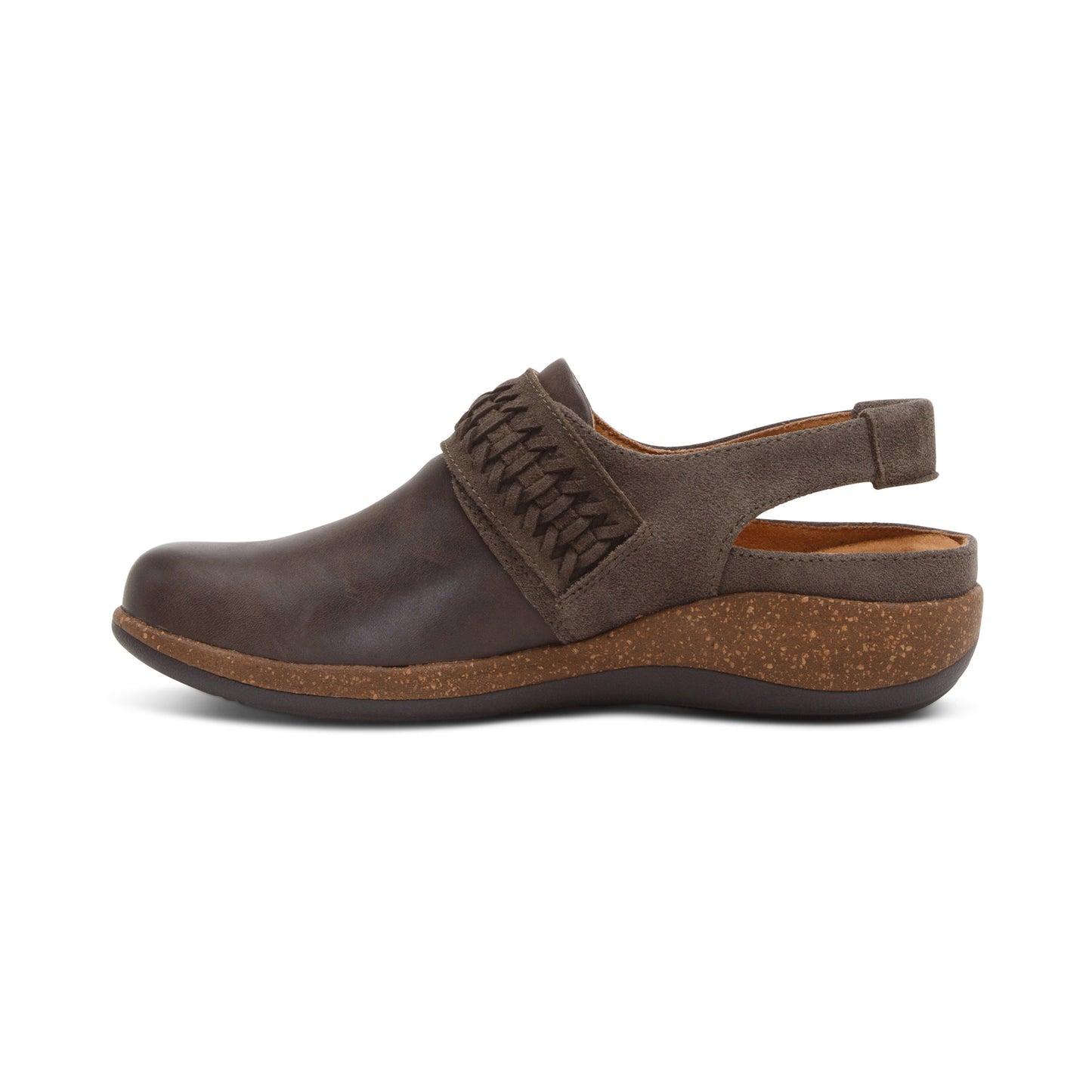 Leni Slingback Clogs - Iron - Aetrex Middle East