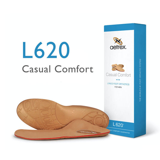 Men's Casual Comfort Posted Orthotics - Aetrex Middle East