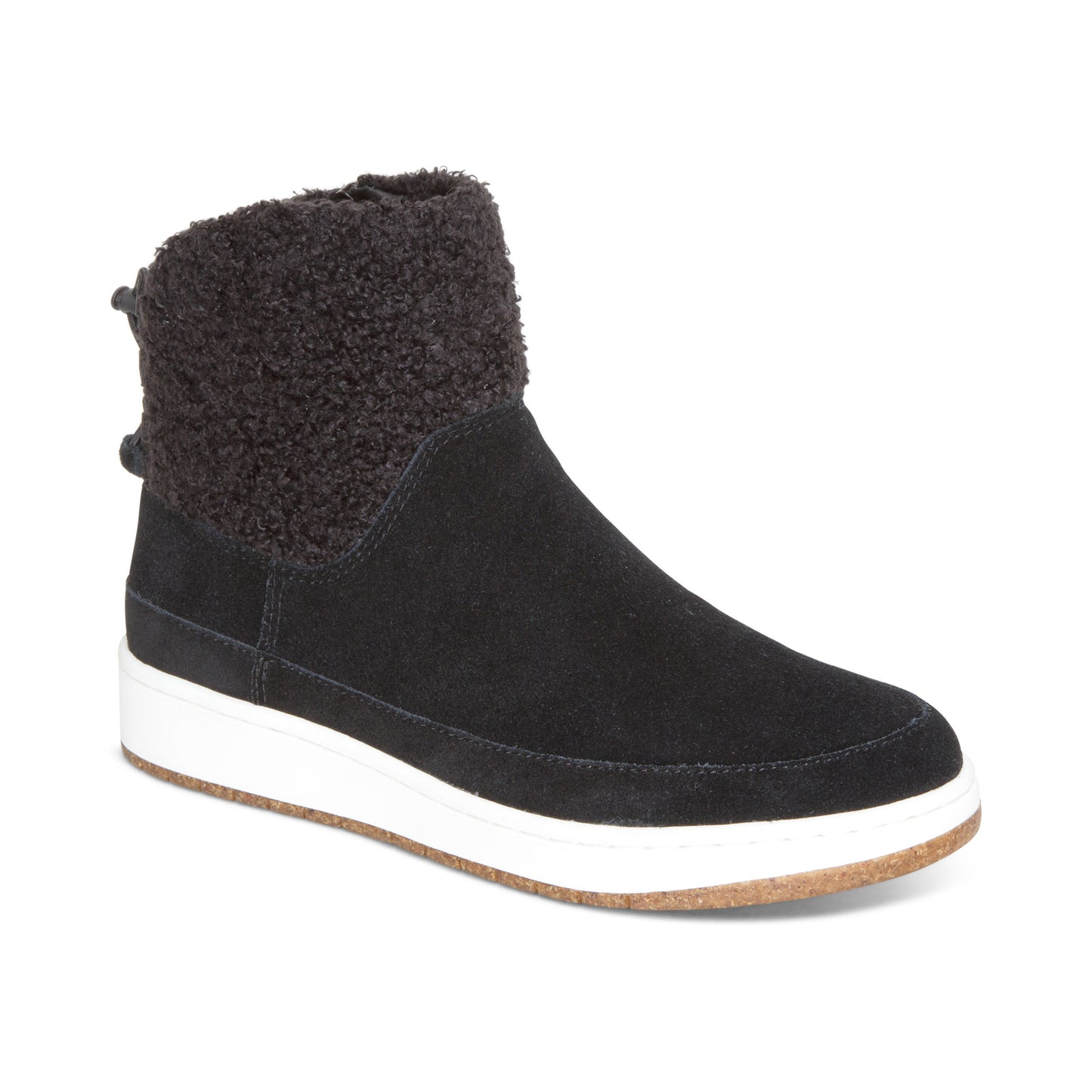 Winnie Shearling Women Boots Black - Aetrex Middle East