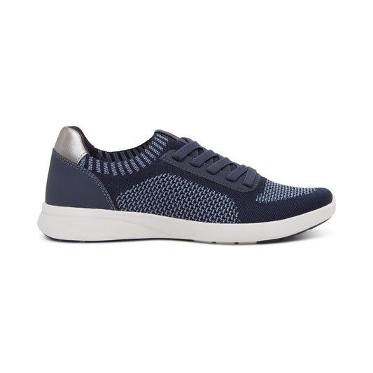 Teagan Arch Support Sneakers - Navy - Aetrex Middle East